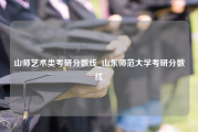 山师艺术类考研分数线_山东师范大学考研分数线