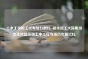 土木工程哈工大考研分数线_跪求哈工大深圳研究生院建筑物土木工程专硕历年复试线